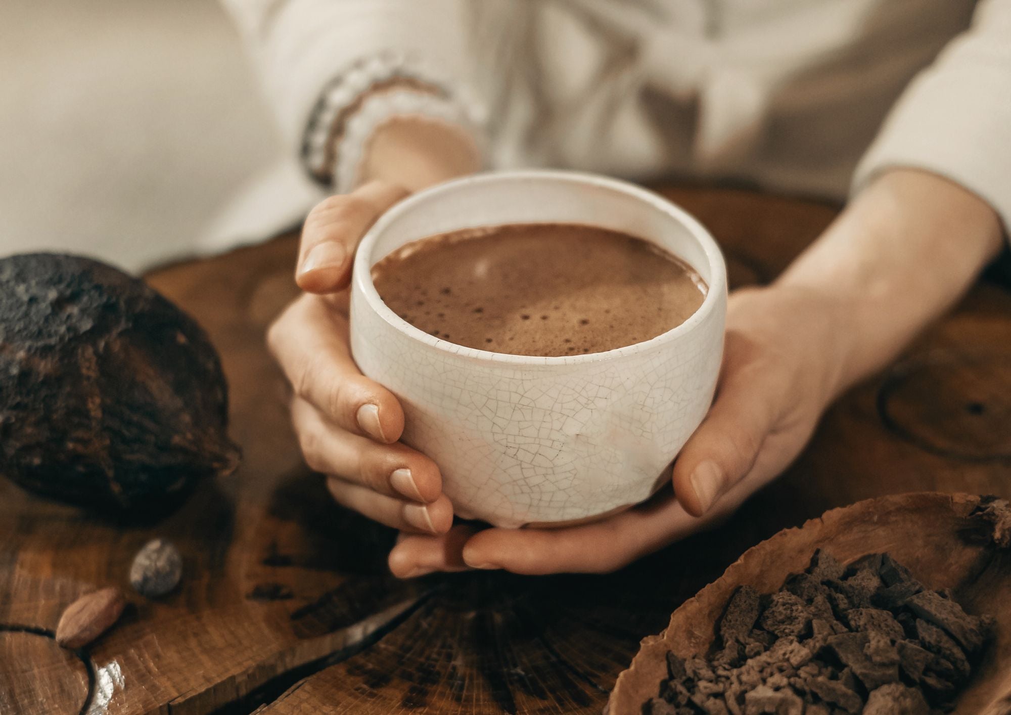 Raw Cacao for glowing skin