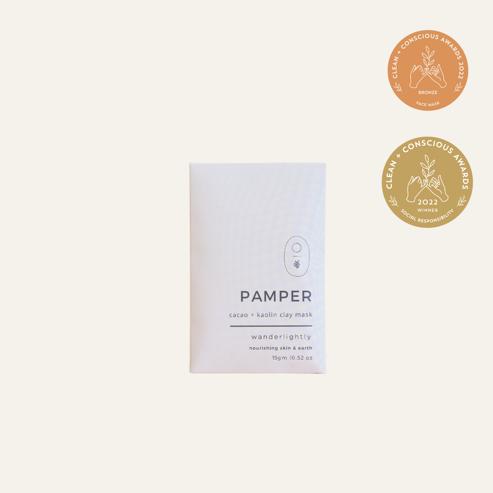 Pamper clay face mask