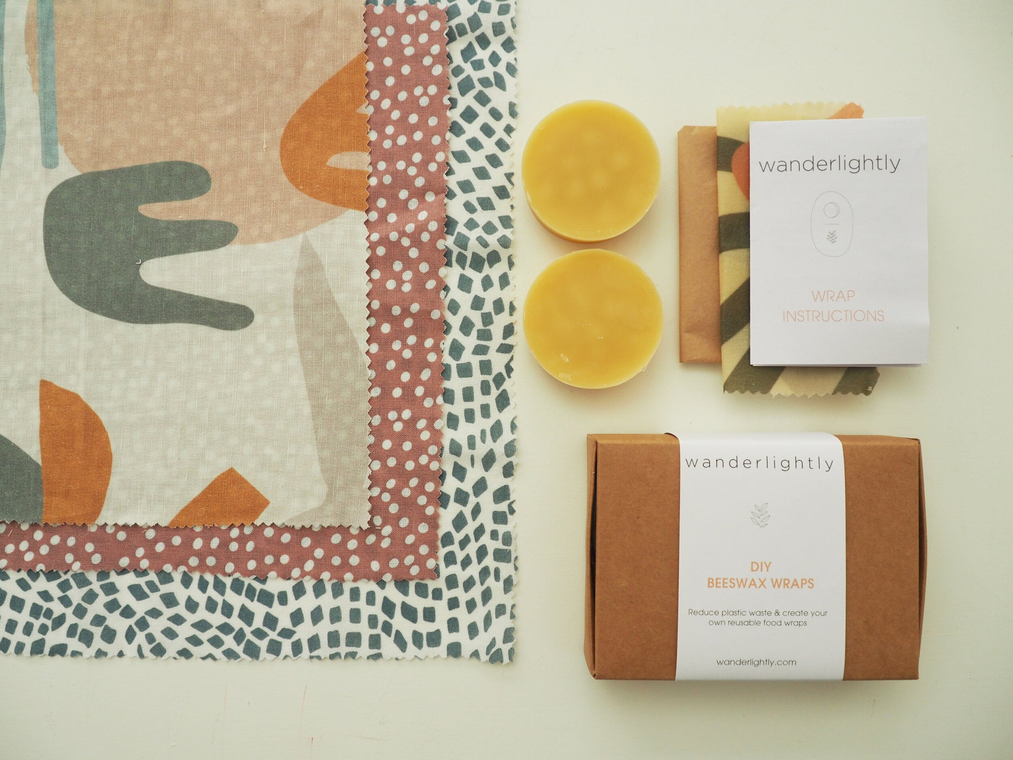 Deluxe beeswax wrap kit