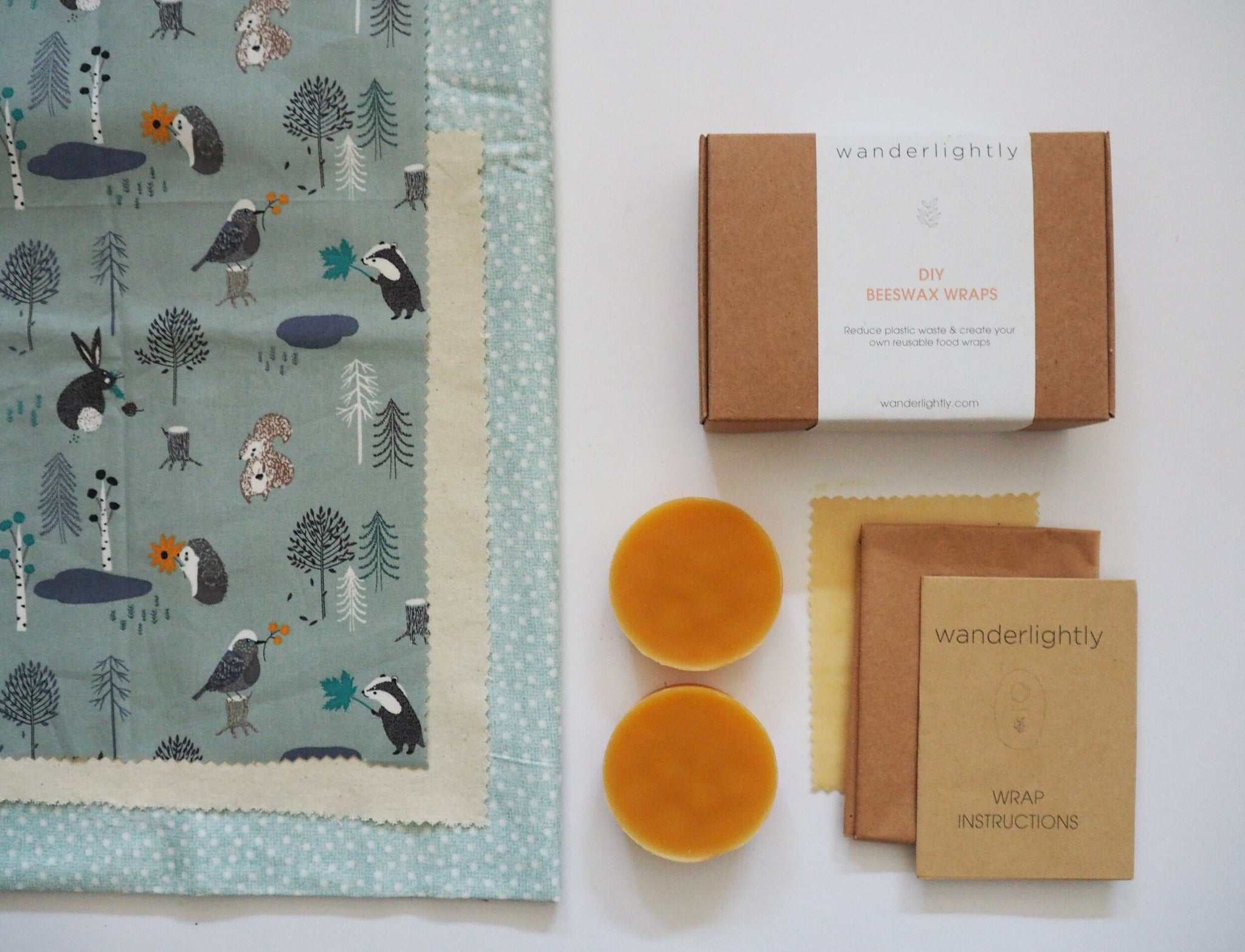 Deluxe beeswax wrap kit